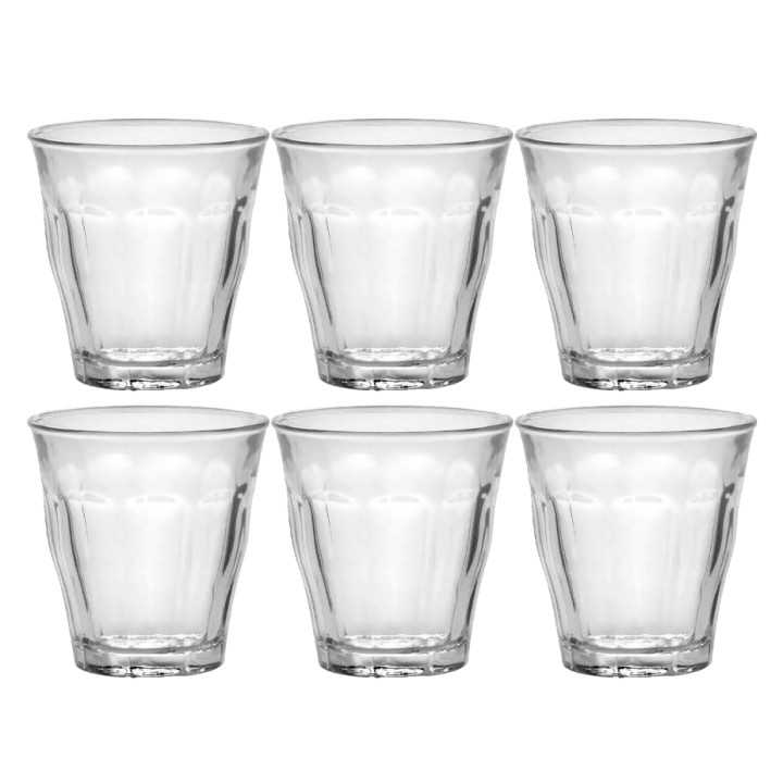 Duralex Picardie Caféglas 20 cl 6 Stk