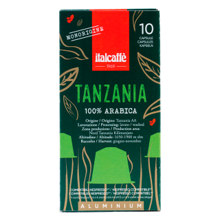 ItalCaffè Tanzania Kaffekapsler 10 stk ItalCaffè Tanzania Kaffekapsler 10 stk