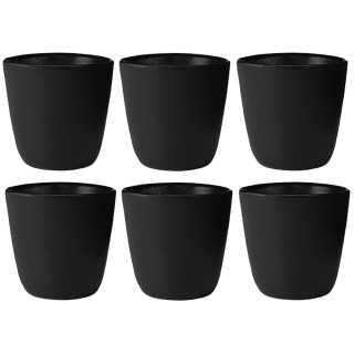 Aida RAW Krus 30 cl 6 Stk Titanium Black