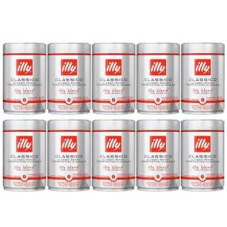 Illy Espresso Classico 10x250g Hele kaffebønner