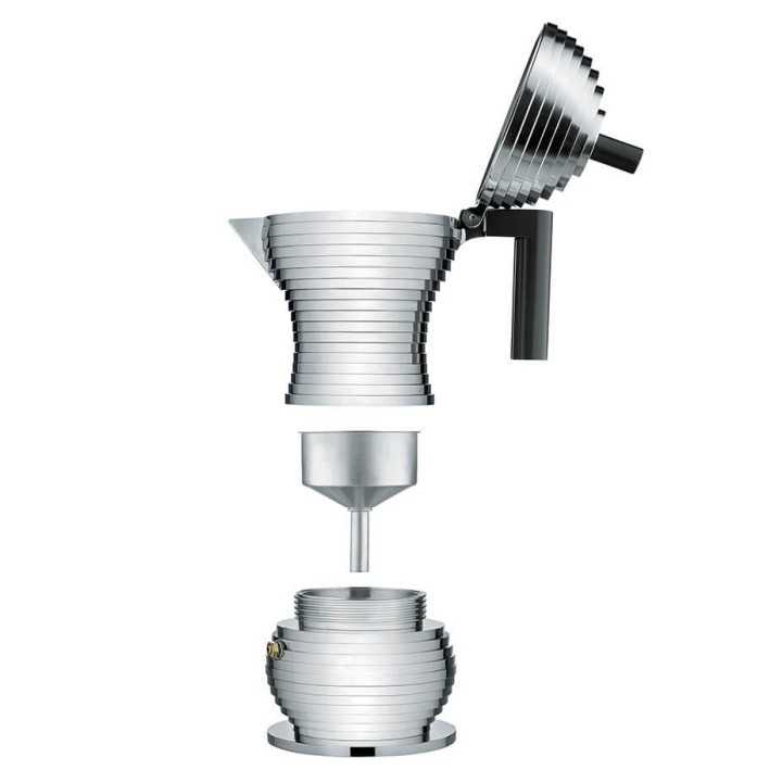 Alessi Pulcina 3 Kop. Espressokande Sort