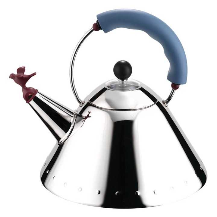Alessi 9093 Kedel Blå 2 L Alessi 9093 Kedel Blå 2 L