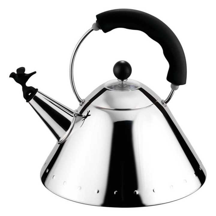 Alessi 9093 Kedel Sort 2 L Alessi 9093 Kedel Sort 2 L