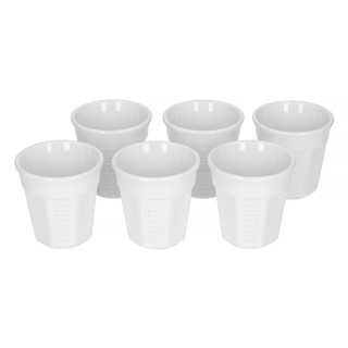 Bialetti Bicchierini Espressokopper 6 Stk Hvid Bialetti Bicchierini Espressokopper 6 Stk Hvid