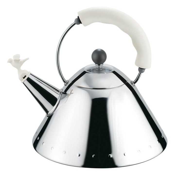 Alessi 9093 Kedel Hvid 2 L Alessi 9093 Kedel Hvid 2 L