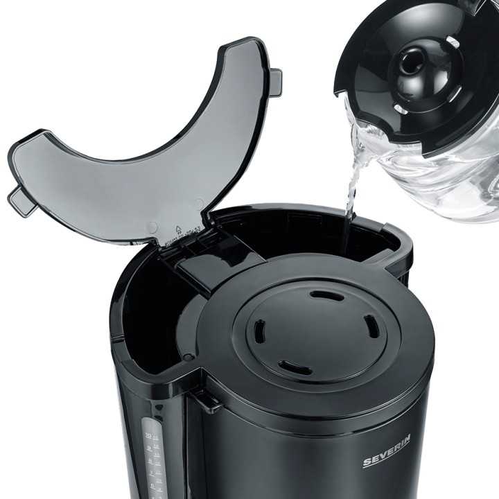 Severin Kaffemaskine Sort Severin Kaffemaskine Sort