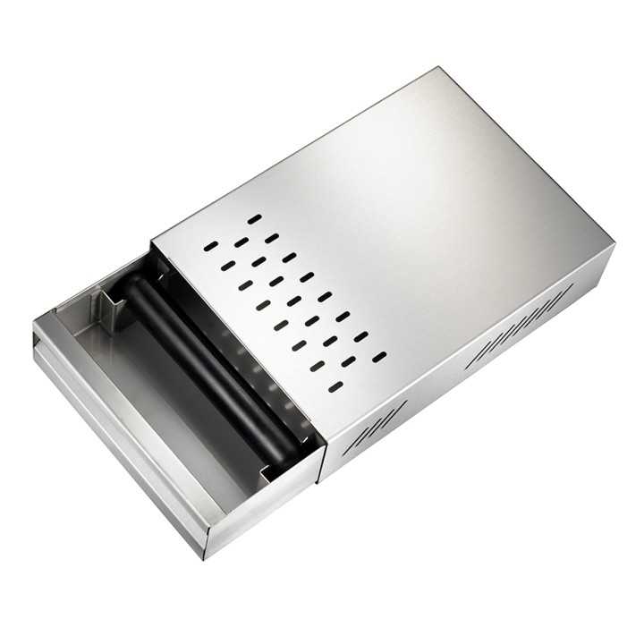 House of Barista Knockbox m. skuffe Rustfrit Stål 35 x 25 cm