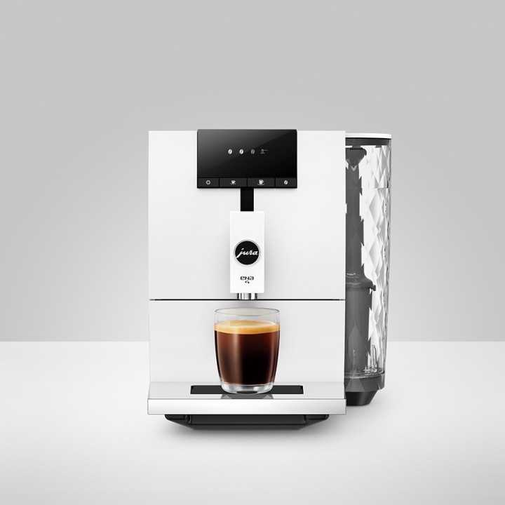 Jura ENA 4 (EB) 2023 Full Nordic White Espressomaskine Inkl. Startpakke Jura ENA 4 (EB) 2023 Full Nordic White Espressomaskine Inkl. Startpakke