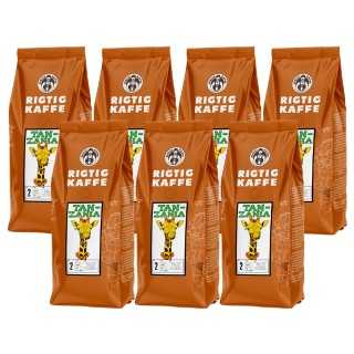 Rigtig Kaffe Tanzania No. 2 - 7x400g