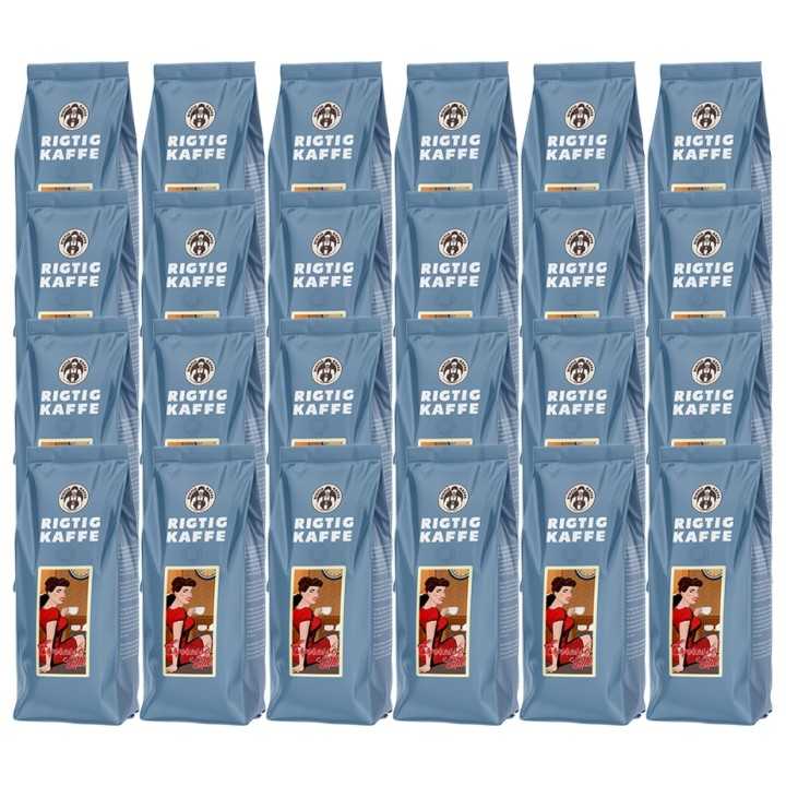 Rigtig Kaffe Espresso Latte 12kg Rigtig Kaffe Espresso Latte 12kg