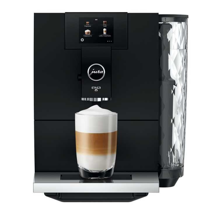 Jura ENA 8 (EC) Full Metropolitan Black Espressomaskine Inkl. Startpakke