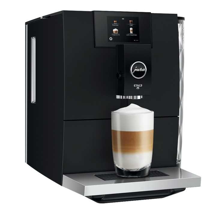 Jura ENA 8 (EC) Full Metropolitan Black Espressomaskine Inkl. Startpakke