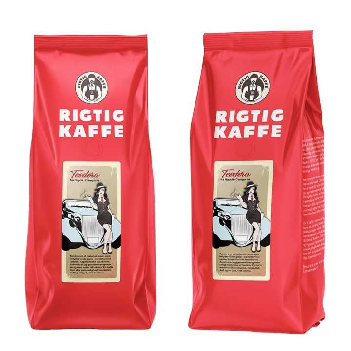 Rigtig Kaffe Adrianna & Teodora 12kg Rigtig Kaffe Adrianna & Teodora 12kg