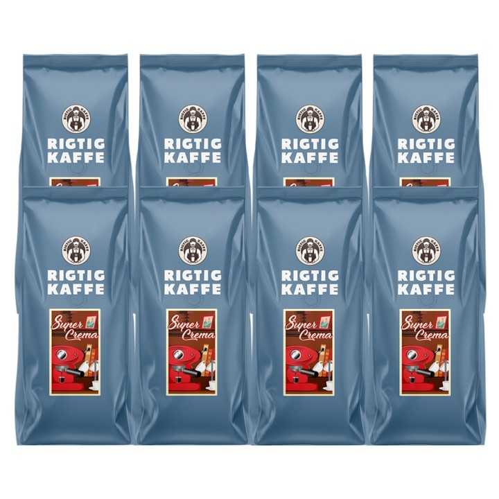 Rigtig Kaffe Super Crema 8kg Rigtig Kaffe Super Crema 8kg
