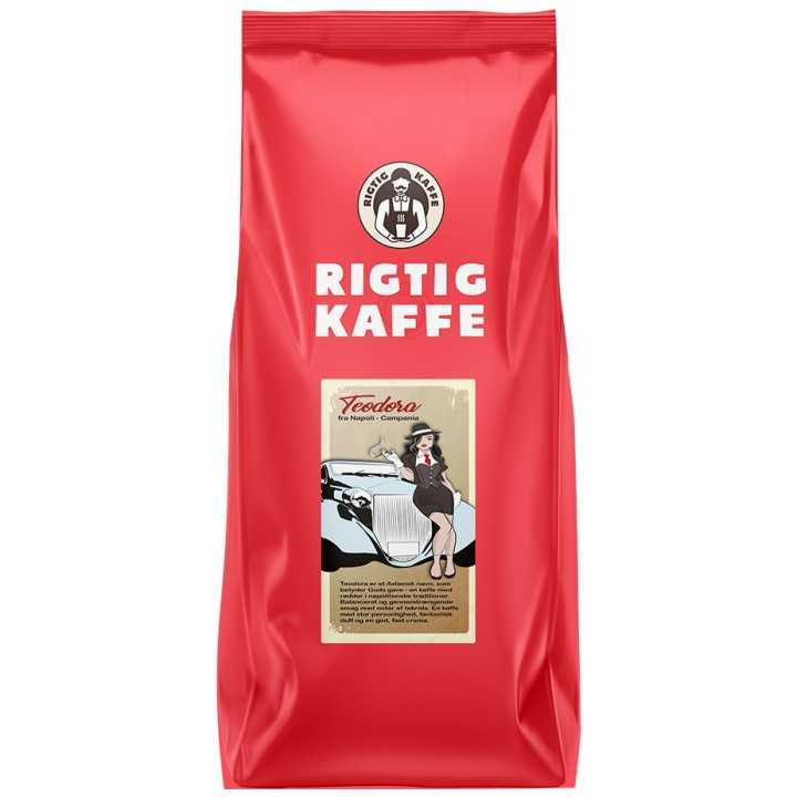 Rigtig Kaffe Teodora v/24kg Hele kaffebønner Rigtig Kaffe Teodora v/24kg Hele kaffebønner