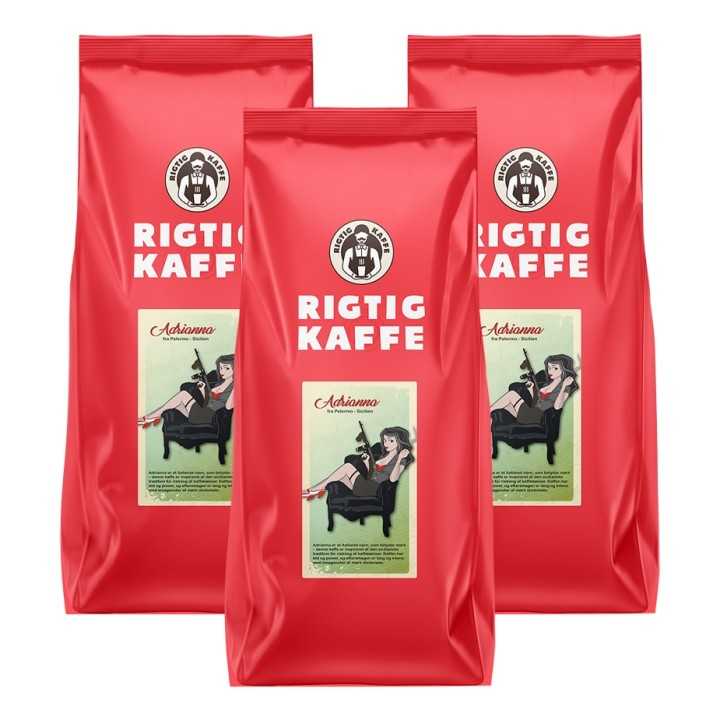 Rigtig Kaffe Adrianna 3 kg Rigtig Kaffe Adrianna 3 kg