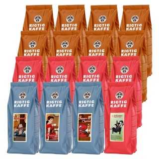 Rigtig Kaffe Mixpakke - 16 varianter