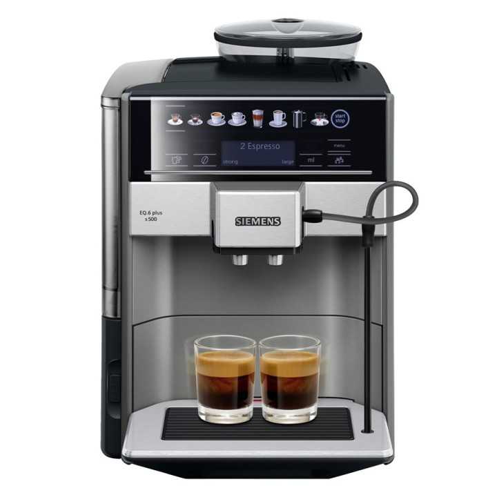 Siemens TE655203RW EQ6 s500 Inkl. 9x400g Verdenskaffe 