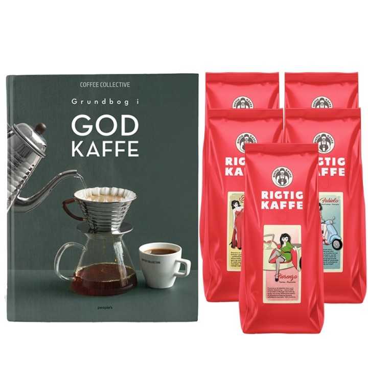 Grundbog i god kaffe - Coffee Collective Inkl. 5x500g Rigtig Kaffe Grundbog i god kaffe - Coffee Collective Inkl. 5x500g Rigtig Kaffe