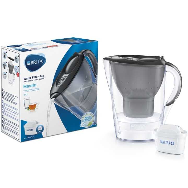 BRITA Marella 2,4L Grå Inkl. 1 Maxtra+ Filter