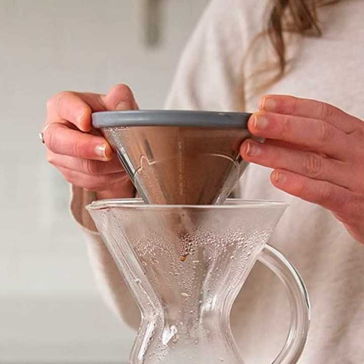 Able Coffee Kone Rustfrit Stålfilter 2 Kop. Able Coffee Kone Rustfrit Stålfilter 2 Kop.
