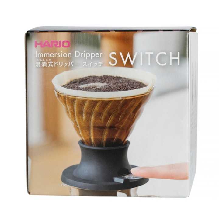 Hario Immersion Switch Dripper 2. Kop. Inkl. 40 stk. Filtre Hario Immersion Switch Dripper 2. Kop. Inkl. 40 stk. Filtre