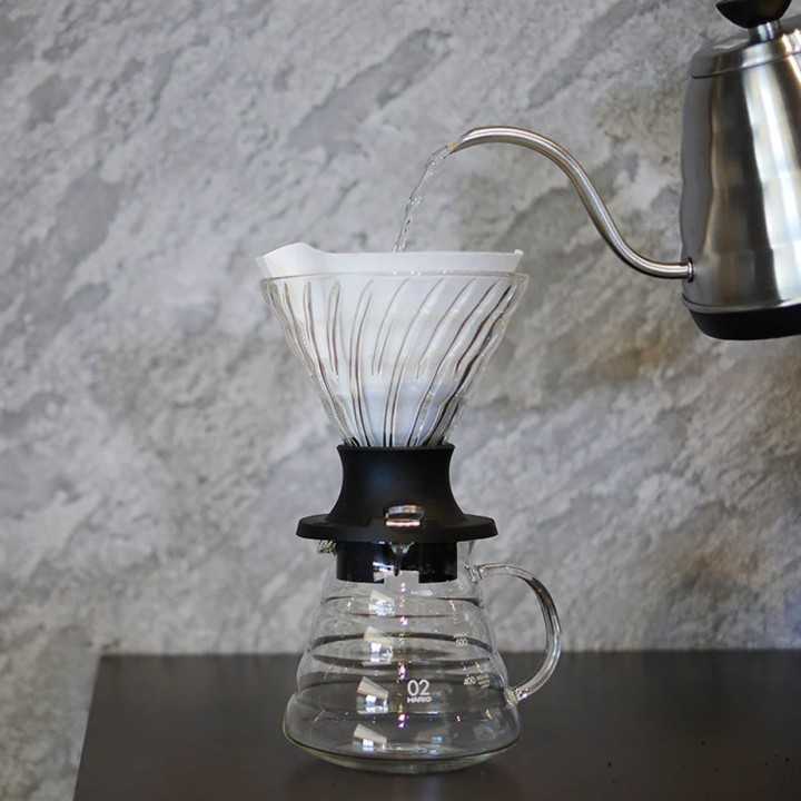 Hario Immersion Switch Dripper 2. Kop. Inkl. 40 stk. Filtre Hario Immersion Switch Dripper 2. Kop. Inkl. 40 stk. Filtre
