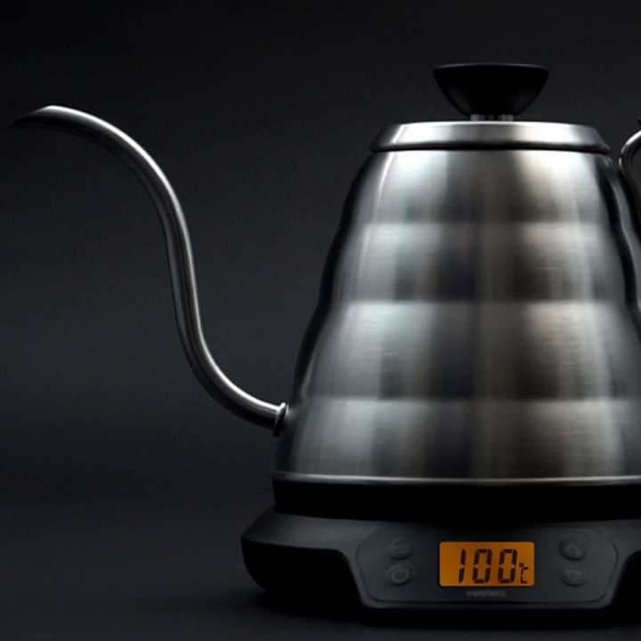 Hario V60 Power Buono Kedel m. Temperaturstyring 0,8 L Hario V60 Power Buono Kedel m. Temperaturstyring 0,8 L