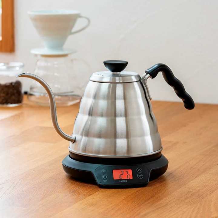 Hario V60 Power Buono Kedel m. Temperaturstyring 0,8 L Hario V60 Power Buono Kedel m. Temperaturstyring 0,8 L