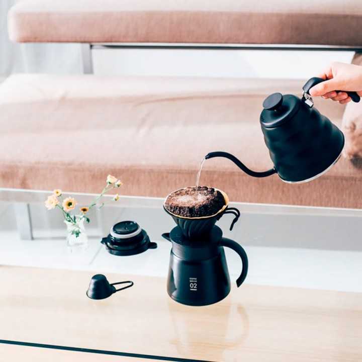 Hario V60 Buono Kedel Sort 1,2 L Hario V60 Buono Kedel Sort 1,2 L