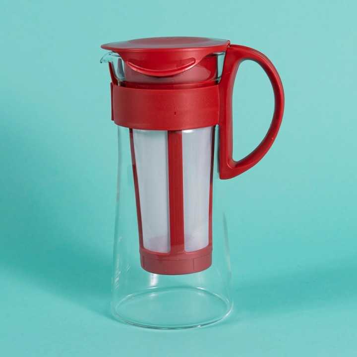 Hario Mizudashi Iskaffebrygger Mini 0,6 L Rød
