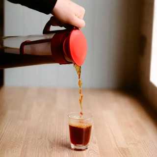 Hario Mizudashi Iskaffebrygger Mini 0,6 L Rød
