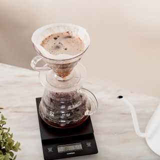 Hario Cup Dripper V60 Klar Plast 2 Kop. Hario Cup Dripper V60 Klar Plast 2 Kop.