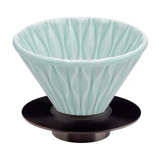 Loveramics Brewers Smooth Dripper Celadon Grøn 2 Kop Inkl. Stand Sort