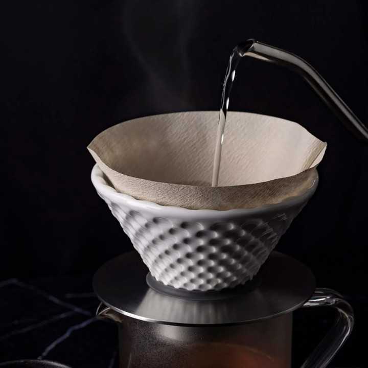 Loveramics Brewers Mellow Dripper Celadon Blå 2 Kop Inkl. Stand Metallic Loveramics Brewers Mellow Dripper Celadon Blå 2 Kop Inkl. Stand Metallic