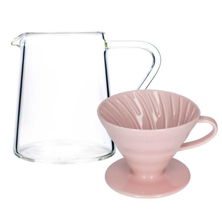 Loveramics Brewers Glaskande Inkl. Hario V60-02 Keramik Dripper 2 Kop. Loveramics Brewers Glaskande Inkl. Hario V60-02 Keramik Dripper 2 Kop.