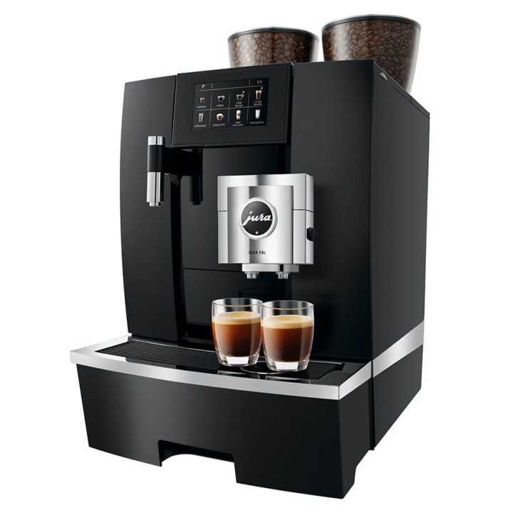 Jura Giga X8c (EB) Alu Black Espressomaskine Inkl. 2,5L Cooler, Pleje & 12kg Kaffe Jura Giga X8c (EB) Alu Black Espressomaskine Inkl. 2,5L Cooler, Pleje & 12kg Kaffe