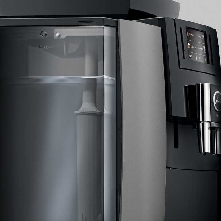 Jura WE8 (EA) Espressomaskine Inkl. 2,5L Cooler, Pleje & 6kg Kaffe Jura WE8 (EA) Espressomaskine Inkl. 2,5L Cooler, Pleje & 6kg Kaffe