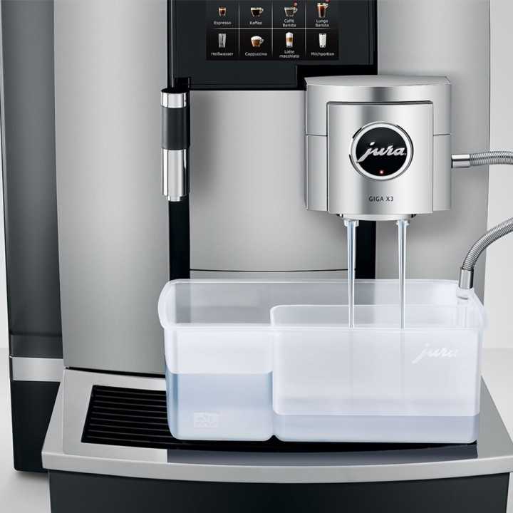 Jura Giga X3 (EB) Alu Espressomaskine Inkl. 2,5L Cooler, Pleje, 12kg Kaffe Jura Giga X3 (EB) Alu Espressomaskine Inkl. 2,5L Cooler, Pleje, 12kg Kaffe