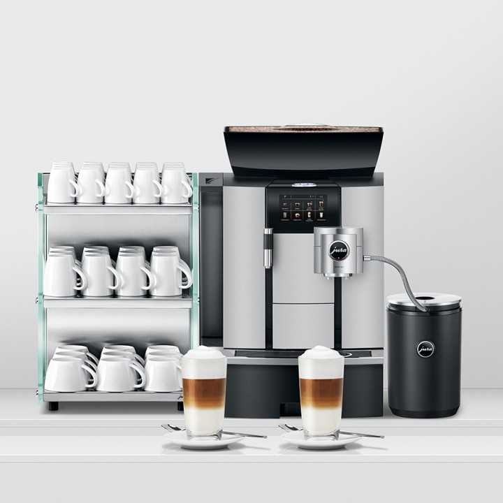 Jura Giga X3 (EB) Alu Espressomaskine Inkl. 2,5L Cooler, Pleje, 12kg Kaffe Jura Giga X3 (EB) Alu Espressomaskine Inkl. 2,5L Cooler, Pleje, 12kg Kaffe
