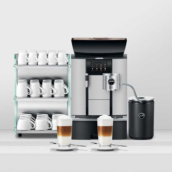 Jura Giga X3c (EB) Alu Espressomaskine Inkl. 2,5L Cooler, Pleje & 12kg Kaffe Jura Giga X3c (EB) Alu Espressomaskine Inkl. 2,5L Cooler, Pleje & 12kg Kaffe
