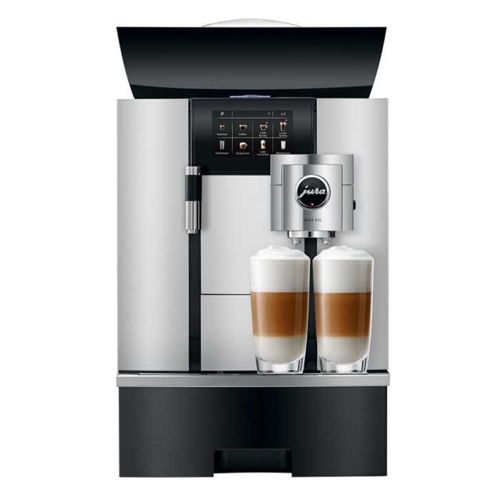 Jura Giga X3c (EB) Alu Espressomaskine Inkl. 1L Cooler, Pleje, 12kg Kaffe & Opsætning Jura Giga X3c (EB) Alu Espressomaskine Inkl. 1L Cooler, Pleje, 12kg Kaffe & Opsætning