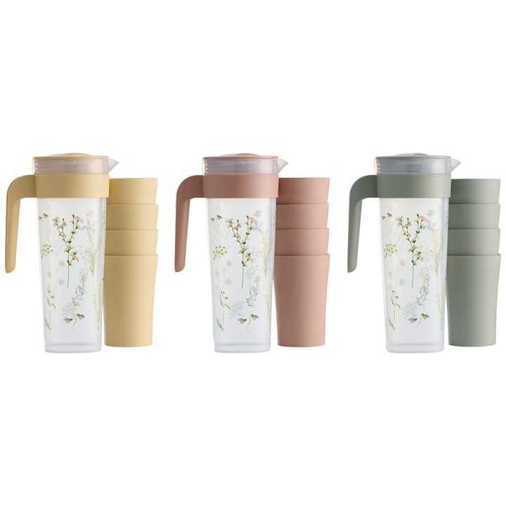 DAY Useful Everyday Kande Inkl. 4 Stk Glas 40 cl Gul