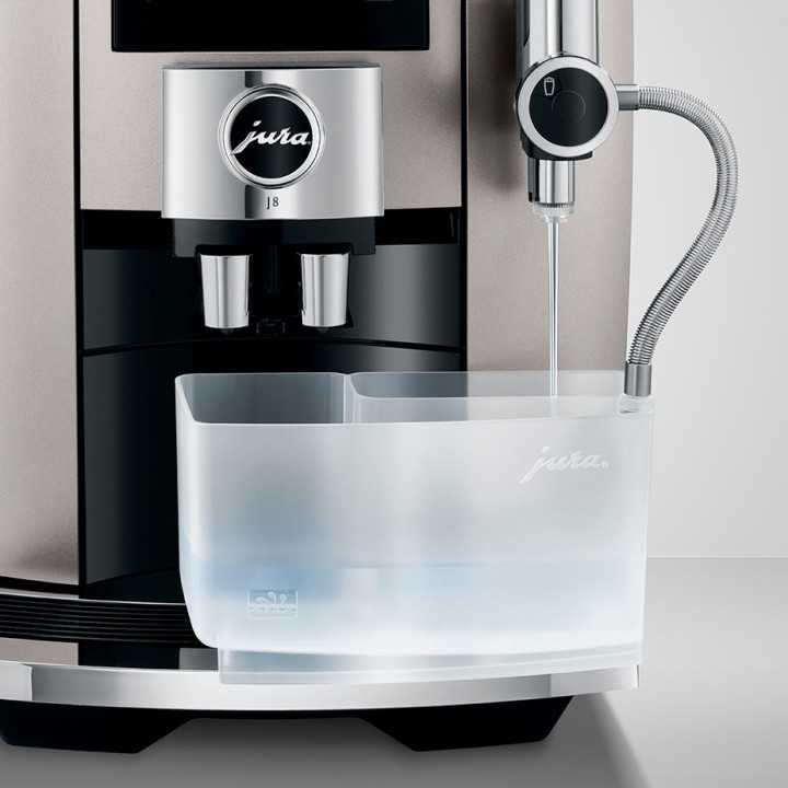 Jura J8 (EA) Midnight Silver Espressomaskine Inkl. Startpakke