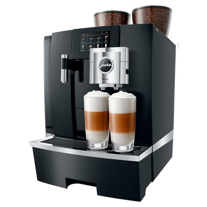 Jura Giga X8 (EA) Alu Black Espressomaskine Inkl. Startpakke Jura Giga X8 (EA) Alu Black Espressomaskine Inkl. Startpakke