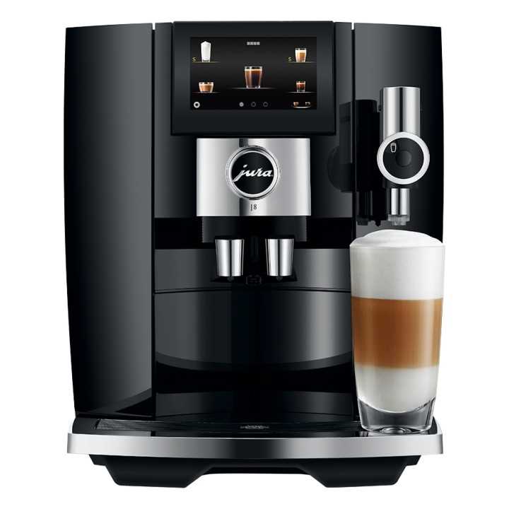 Jura J8 (EA) Piano Black Espressomaskine Inkl. Startpakke