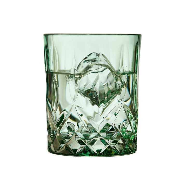 Lyngby Sorrento Whiskyglas 32 cl 4 Stk Grøn