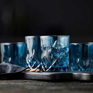 Lyngby Sorrento Whiskyglas 32 cl 4 Stk Blå Lyngby Sorrento Whiskyglas 32 cl 4 Stk Blå