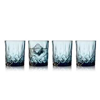 Lyngby Sorrento Whiskyglas 32 cl 4 Stk Blå Lyngby Sorrento Whiskyglas 32 cl 4 Stk Blå