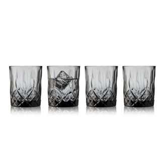 Lyngby Sorrento Whiskyglas 32 cl 4 Stk Smoke Lyngby Sorrento Whiskyglas 32 cl 4 Stk Smoke